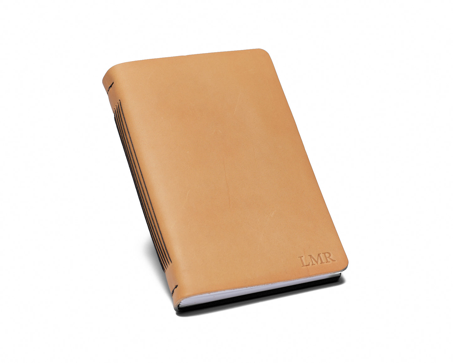 Personalized Leather Journal with Mushrooms