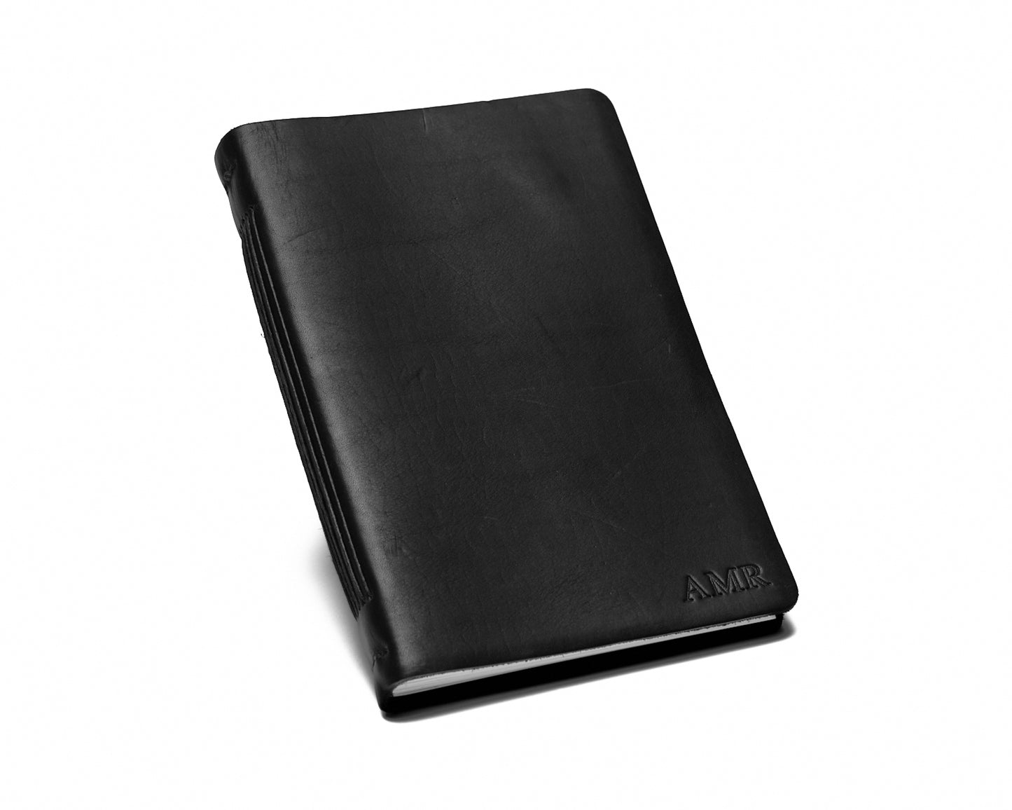 Personalized Leather Journal with Mushrooms