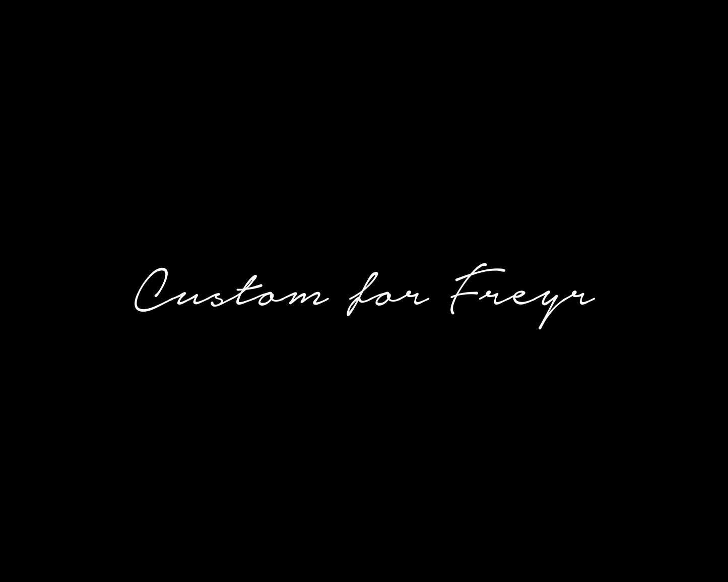 Custom A5 leather trifold journal cover for Freyr