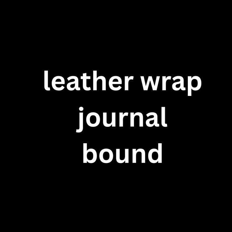 Classic Rustic Leather Wrap Journals
