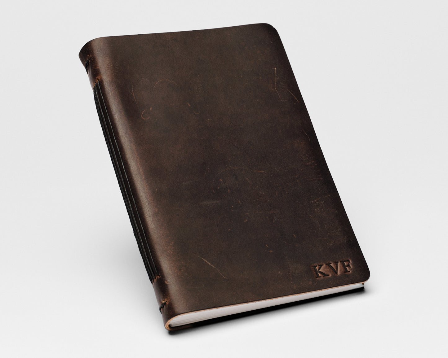 Personalized Leather Wedding Guestbook | Our Adventure Book