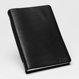 Personalized Leather Wedding Guestbook with Tree