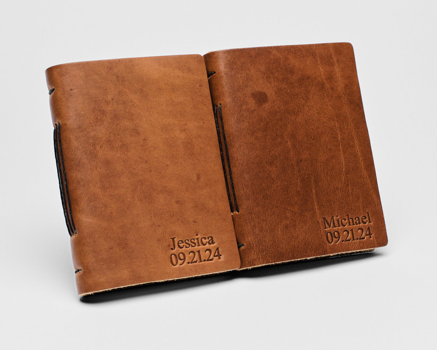 Wedding Guestbook & Vow Books Set | Simple cover