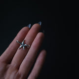 Journal charms - Sterling silver & brass for trifold and refillable journals