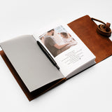Custom Title Page for Hand Bound Journals
