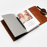 Custom Title Page for Hand Bound Journals