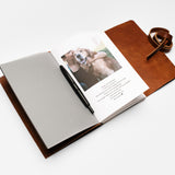 Custom Title Page for Hand Bound Journals