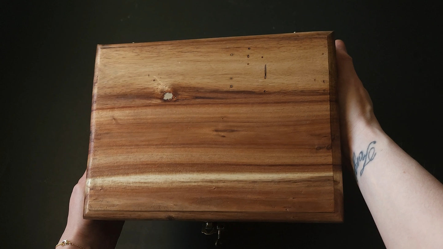 Memory box - handcrafted