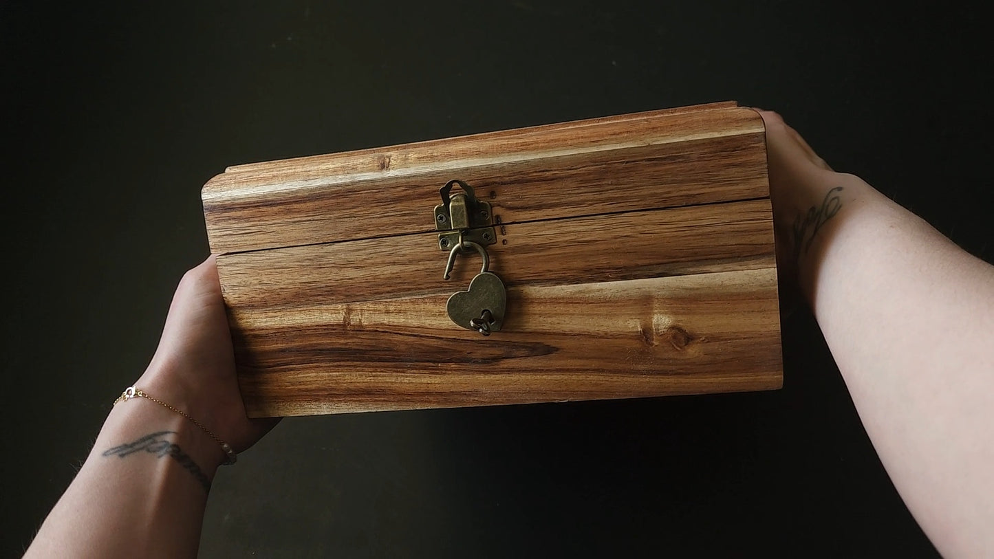 Memory box - handcrafted