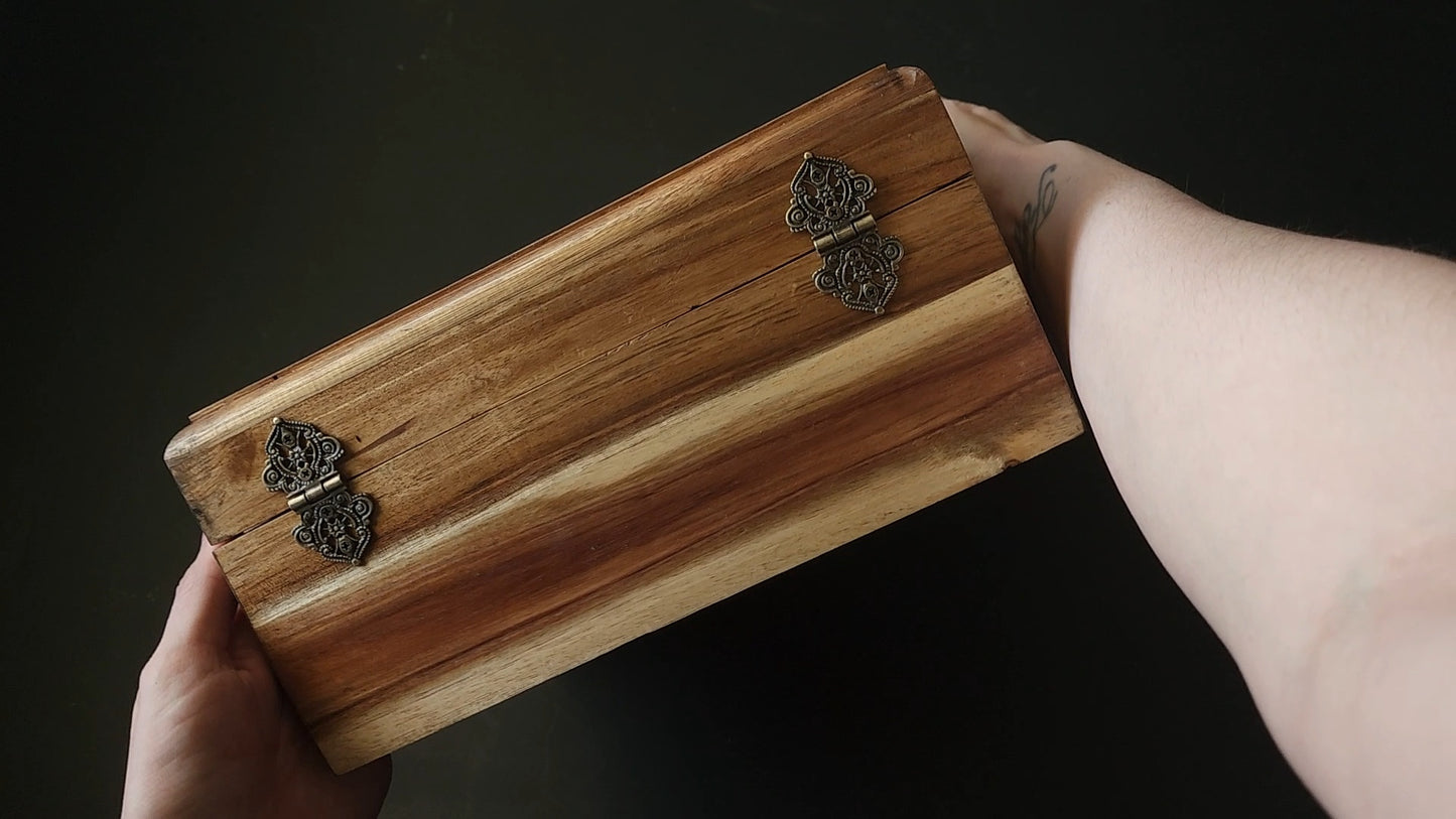 Memory box - handcrafted