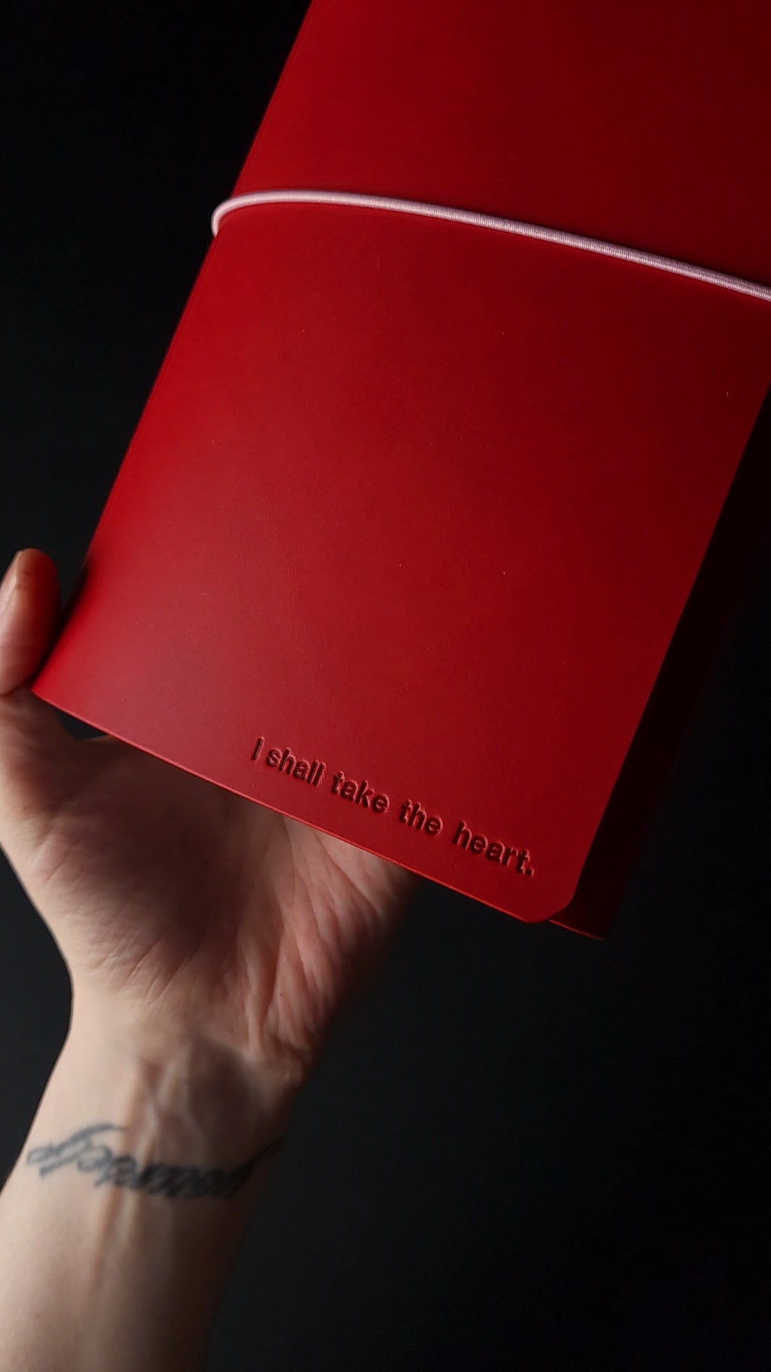 Two Tone Trifold Leather Journal Cover