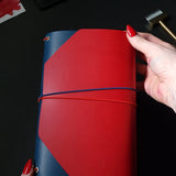 Trifold Leather Journal  | Two Tone