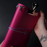 A5 Trifold Leather Journal Cover 1/1 | Hibiscus
