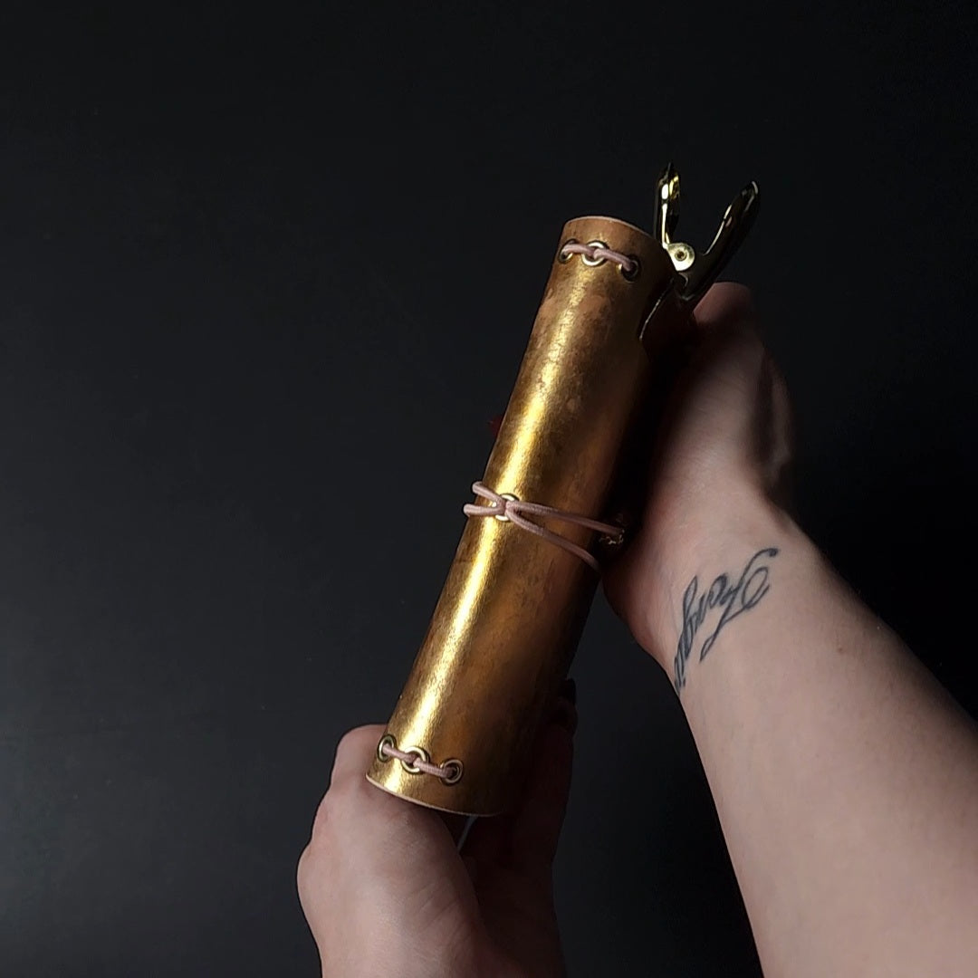Rose Gold, Limited Release 6.29.2026 | Trifold Leather Journal Covers