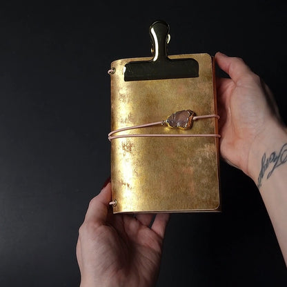 Rose Gold, Limited Release 6.29.2026 | Trifold Leather Journal Covers