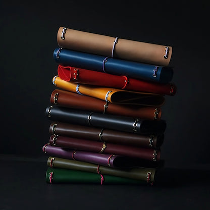 TRIFOLD LEATHER JOURNAL COVER