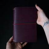 TRIFOLD LEATHER JOURNAL COVER