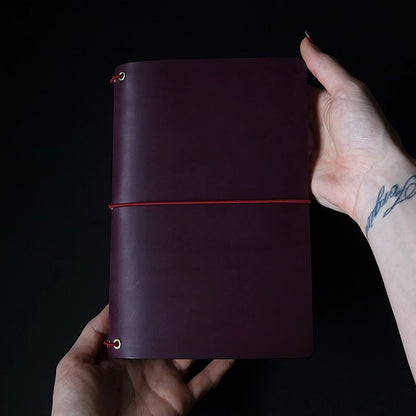 TRIFOLD LEATHER JOURNAL COVER