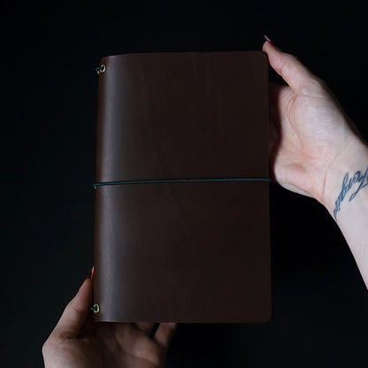 TRIFOLD LEATHER JOURNAL COVER