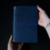 TRIFOLD LEATHER JOURNAL COVER