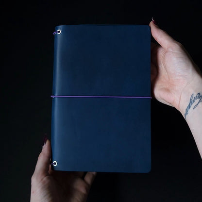 TRIFOLD LEATHER JOURNAL COVER
