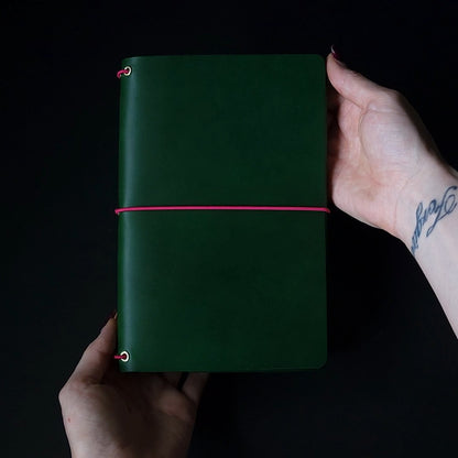 TRIFOLD LEATHER JOURNAL COVER