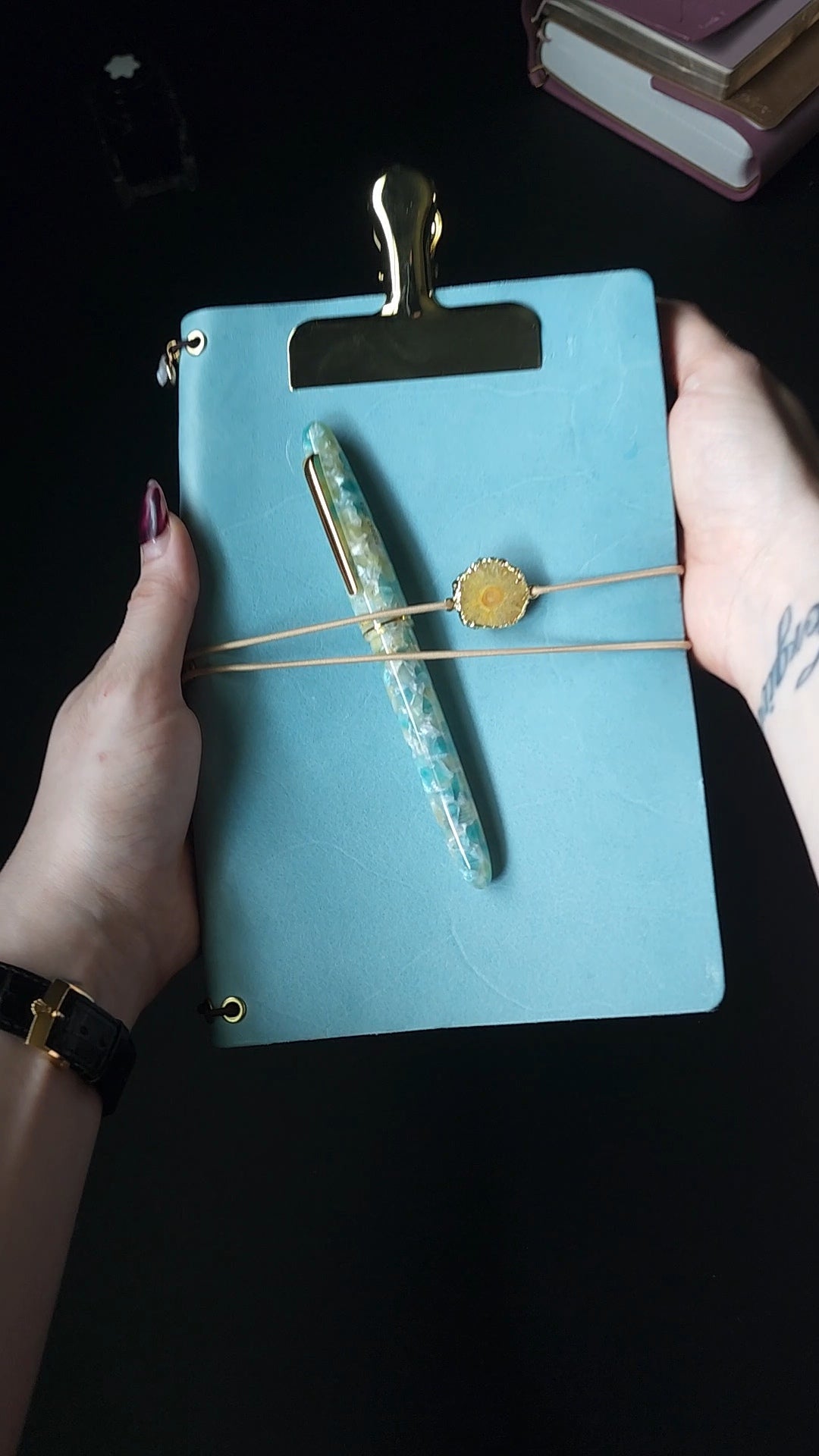 Trifold Opaline, Limited Release 08.06.2026 | Trifold Leather Journal Covers