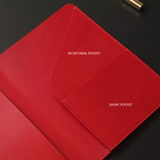 Rose Gold, Limited Release 6.29.2026 | Trifold Leather Journal Cover with 3 pockets