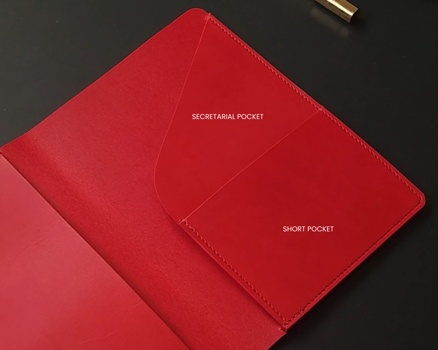 Custom Trifold with pockets for Ann-Maree