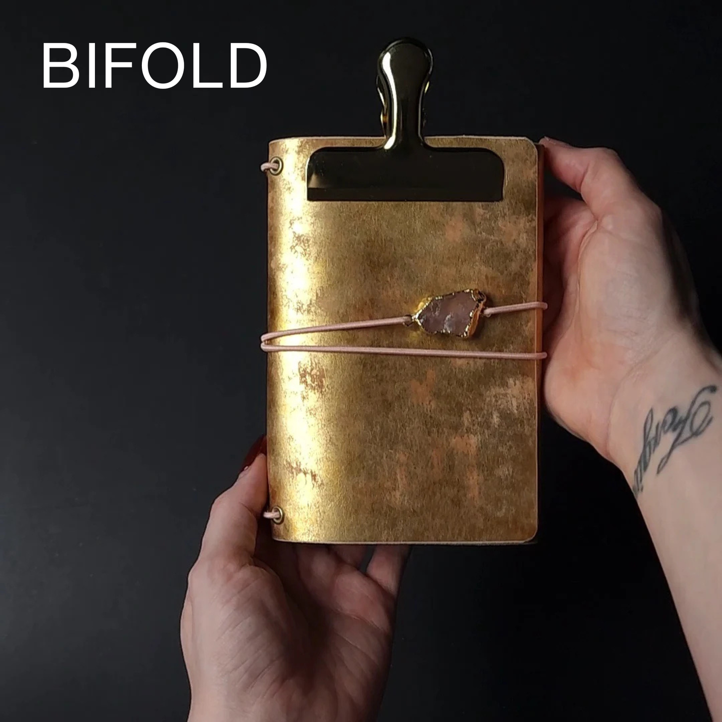 Rose Gold, Limited Release 6.29.2026 | BIFOLD Leather Journal Covers