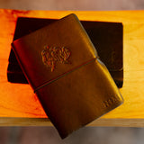 REFILLABLE Leather Travel Journal | Ghost Couple