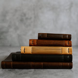 Personalized Leather Wedding Guestbook with Tree