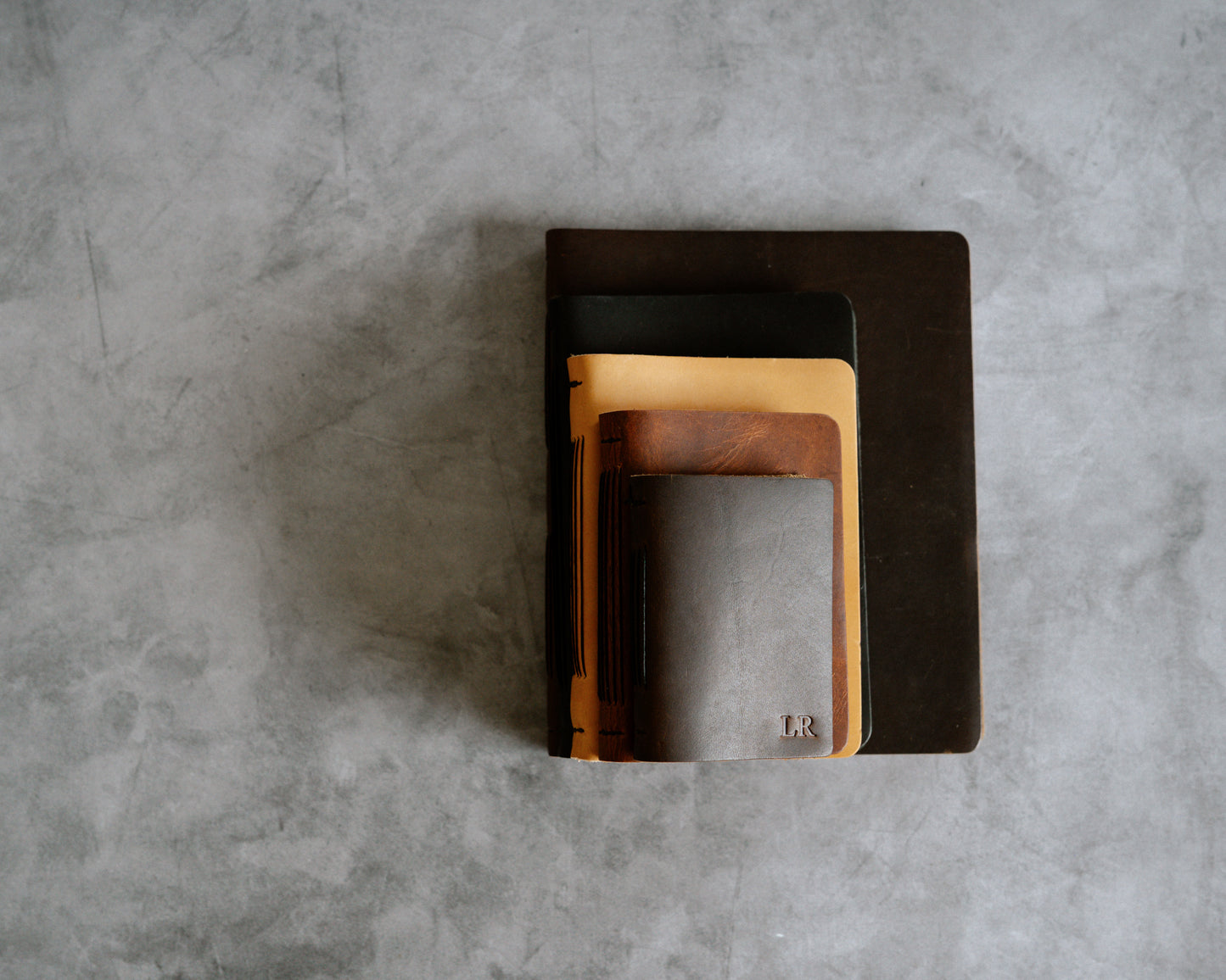 Personalized Leather Wedding Guestbook | Our Adventure Book