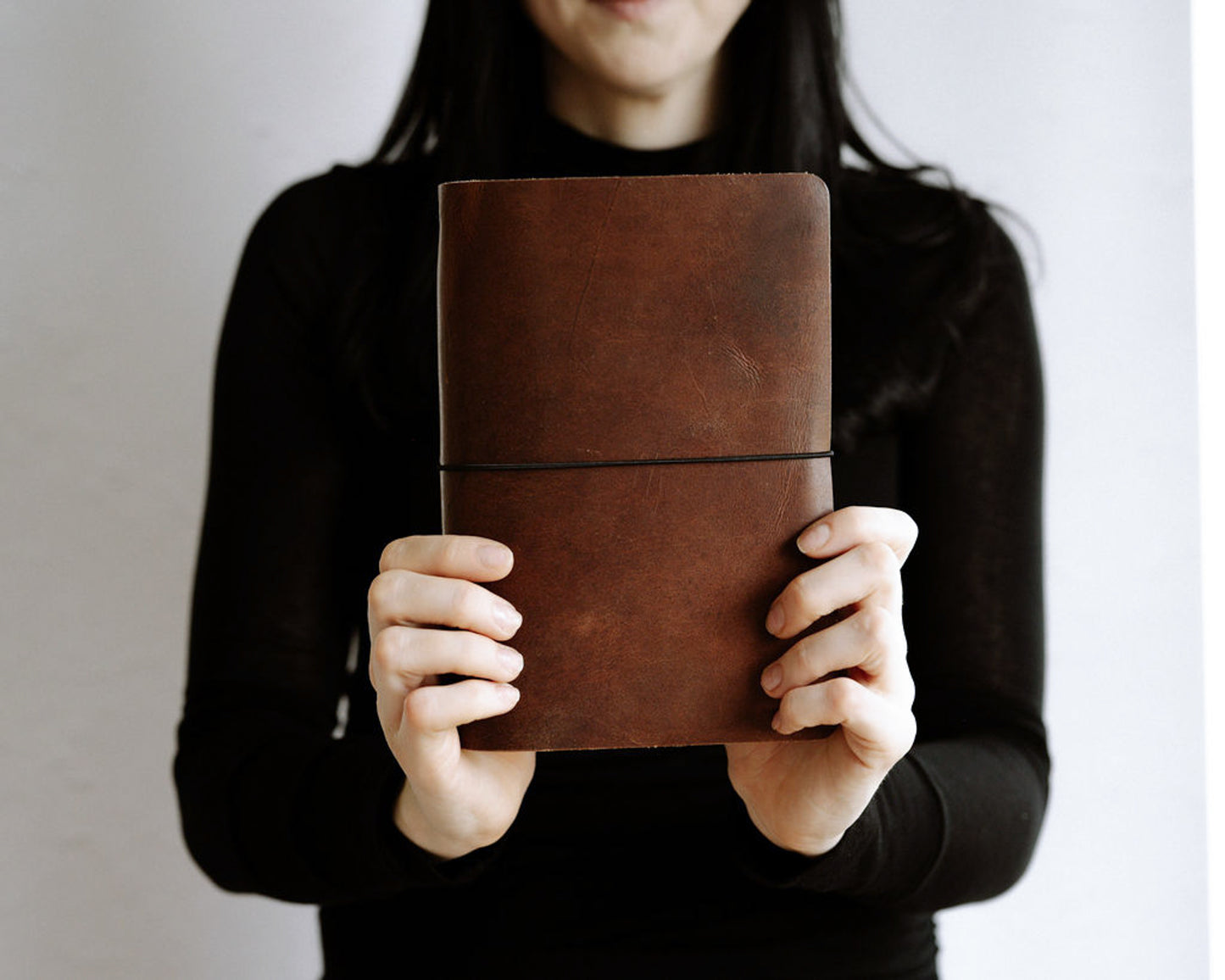 REFILLABLE Leather Travel Journal | Ghost Couple