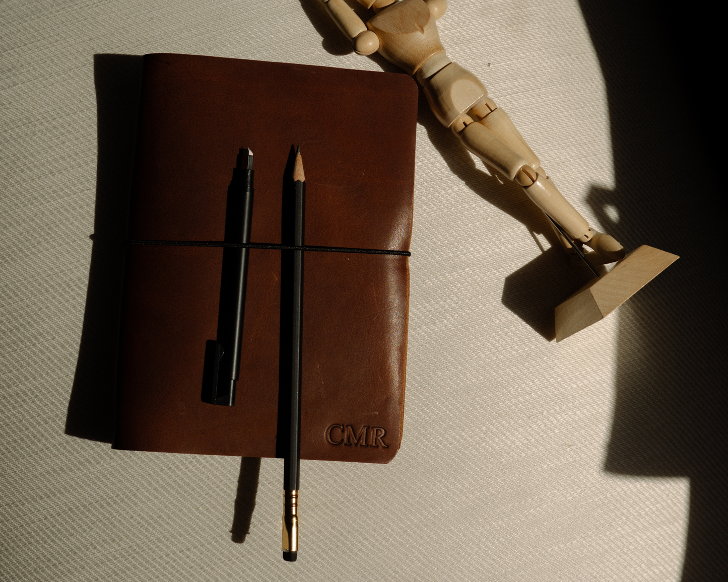 REFILLABLE Leather Travel Journal | Ghost Couple