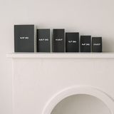 REFILLABLE LEATHER JOURNAL -  Dark Brown