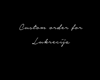 Custom journal cover for Lukrecija