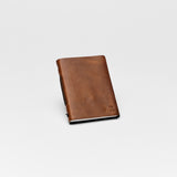 Personalized Leather Pocket Notebook  3.5x5" (Tan Color)