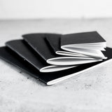 REFILLABLE LEATHER JOURNAL -  Dark Brown
