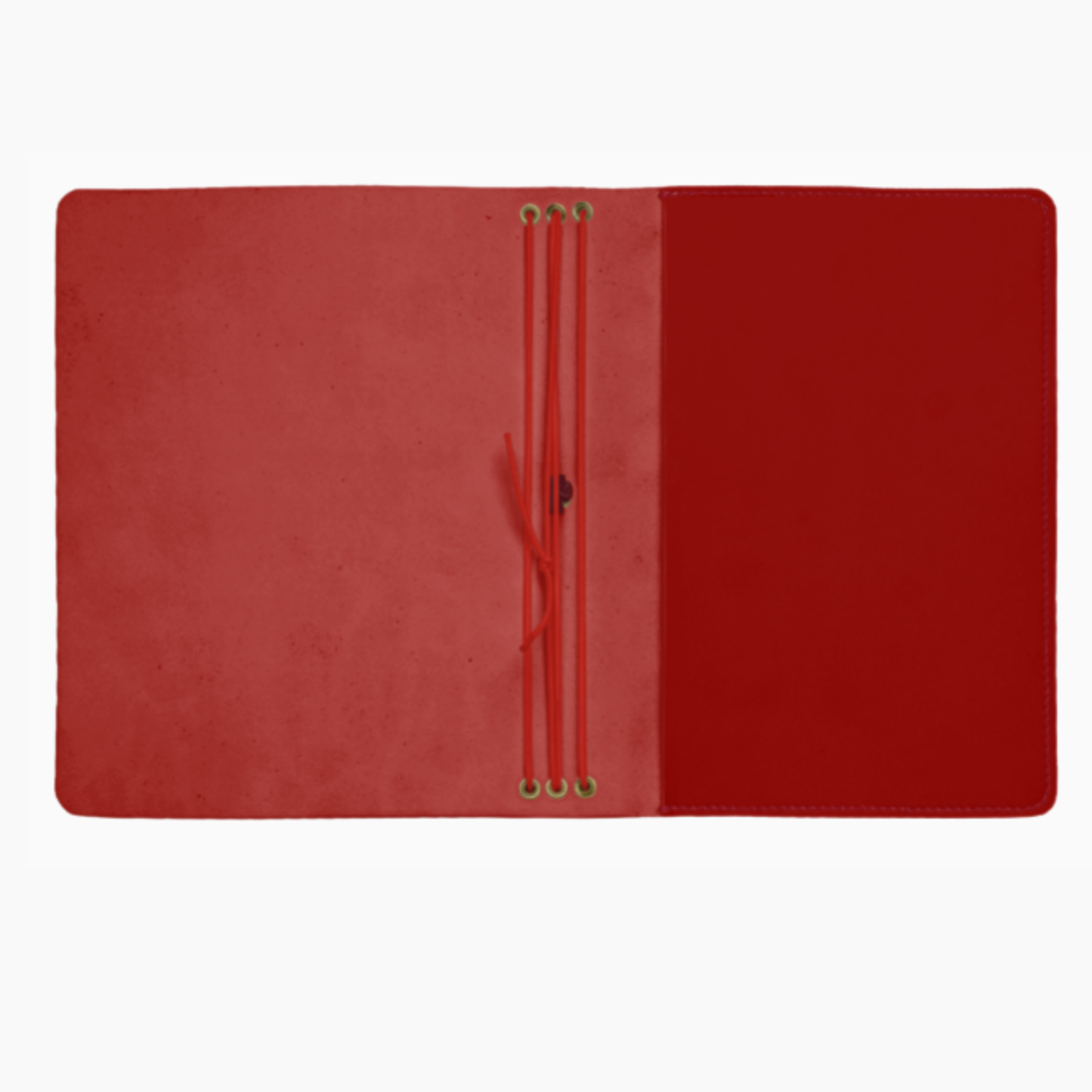 Bifold Leather Journal Cover with Pocket