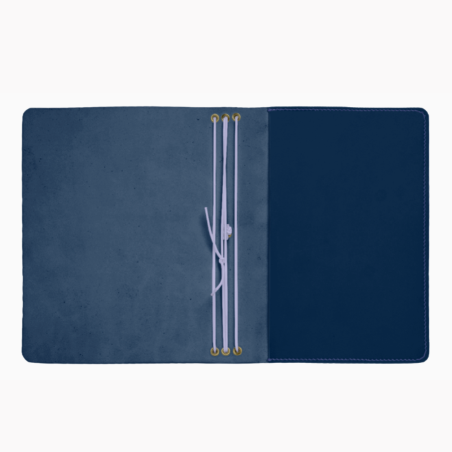 Bifold Leather Journal Cover with Pocket