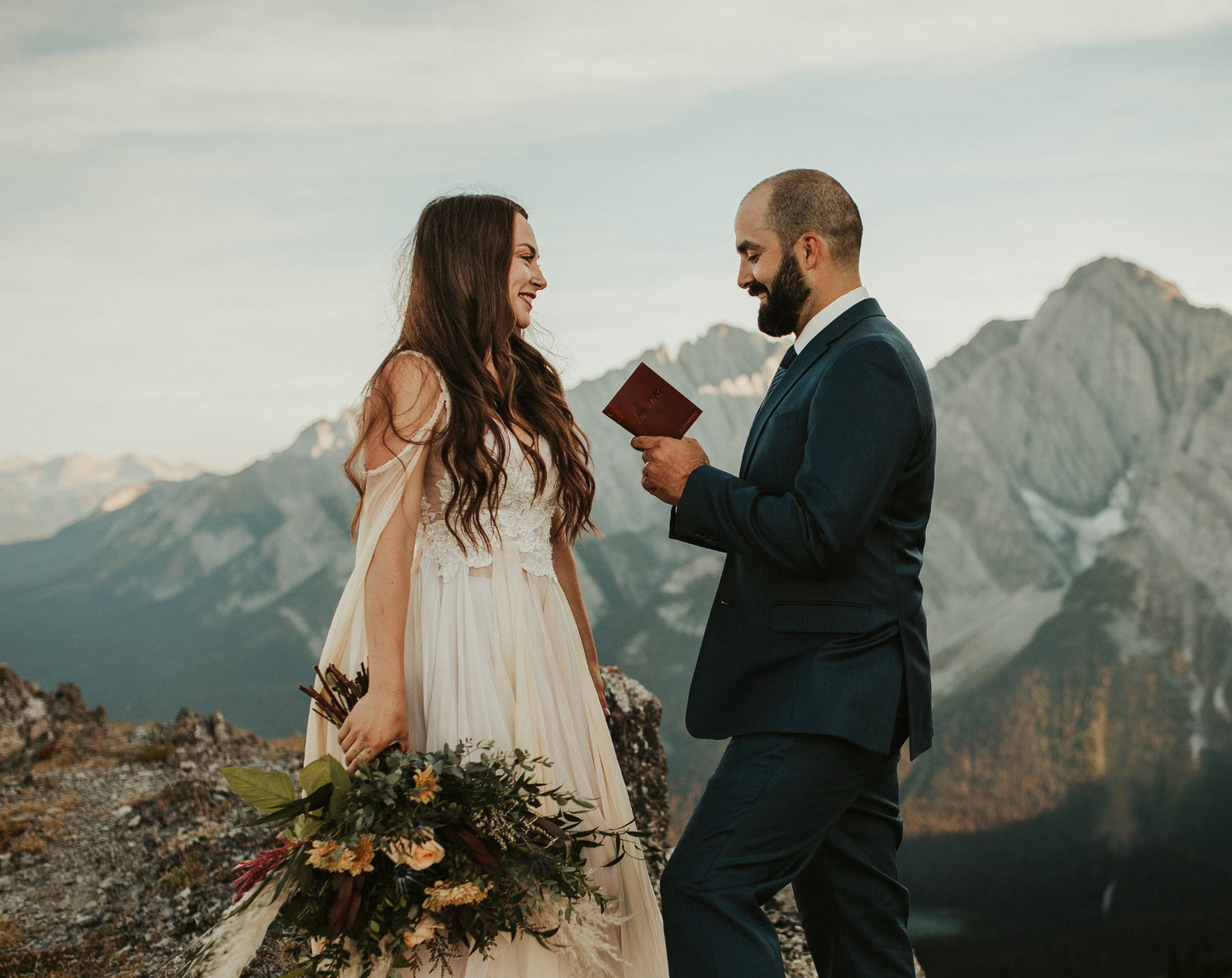 Personalized Leather Vow Books | Letters to my Husband/Wife