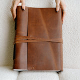 Personalized Leather Journal - Choose 1000 pages or 500 pages