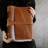 Personalized Leather Journal - Choose 1000 pages or 500 pages