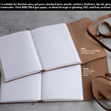 Personalized Leather Journal - Choose 1000 pages or 500 pages
