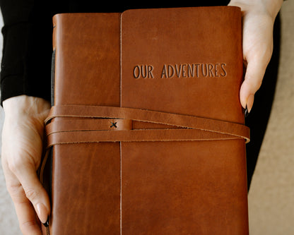 Wedding Guestbook & Vow Books Set | Our Adventures