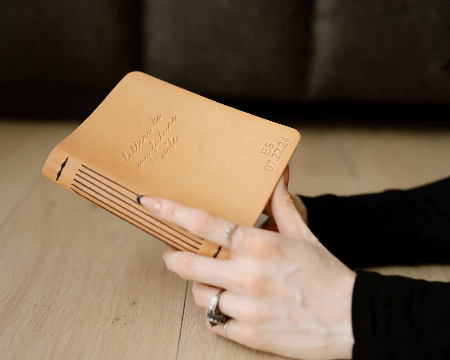 Personalized Leather Journal | Letters to My Future Wife / Husband