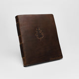 Personalized Leather Wedding Guestbook with Tree