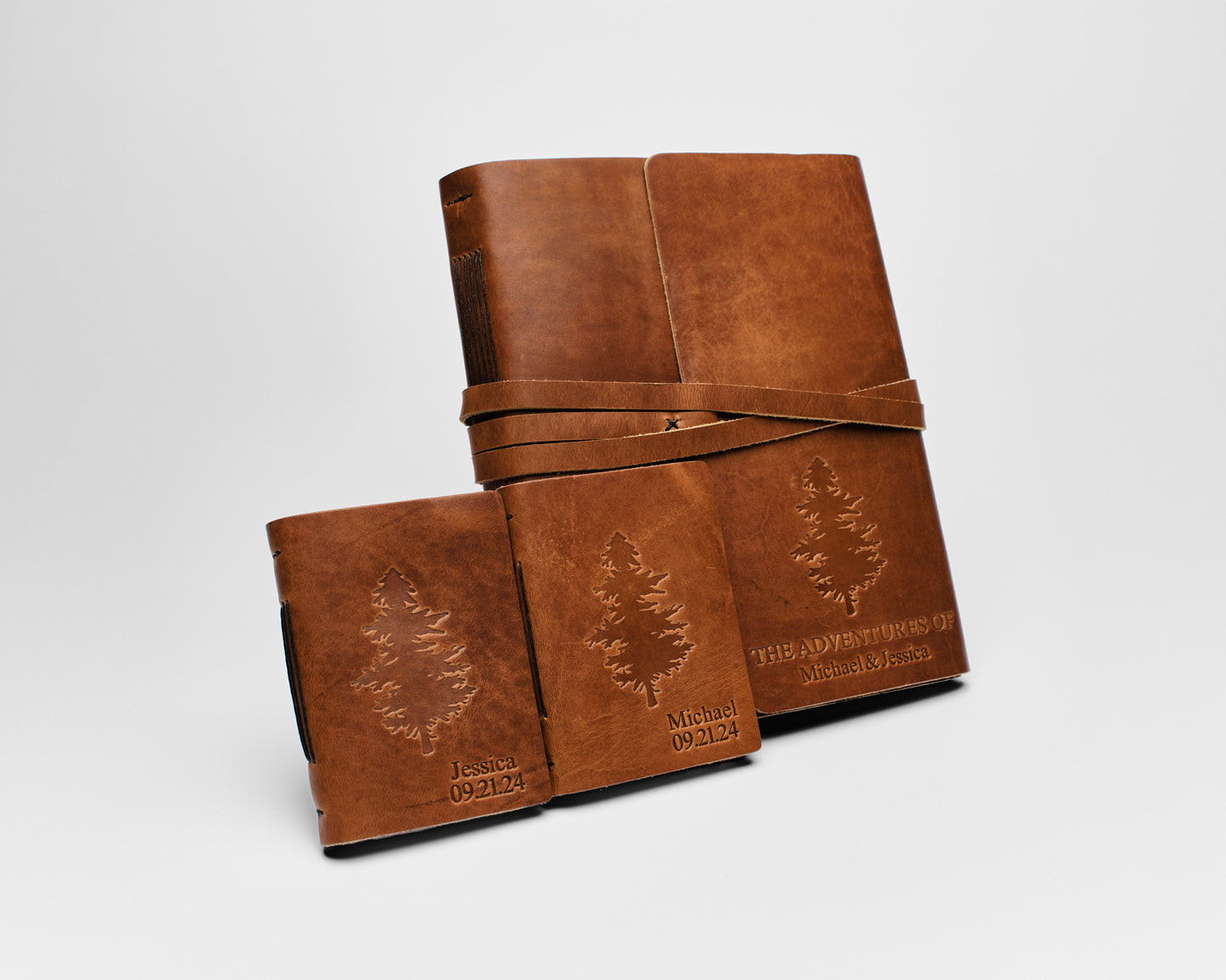 Wedding Guestbook & Vow Books Set | Tree