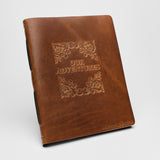 Personalized Leather Wedding Guestbook | Our Adventure Book
